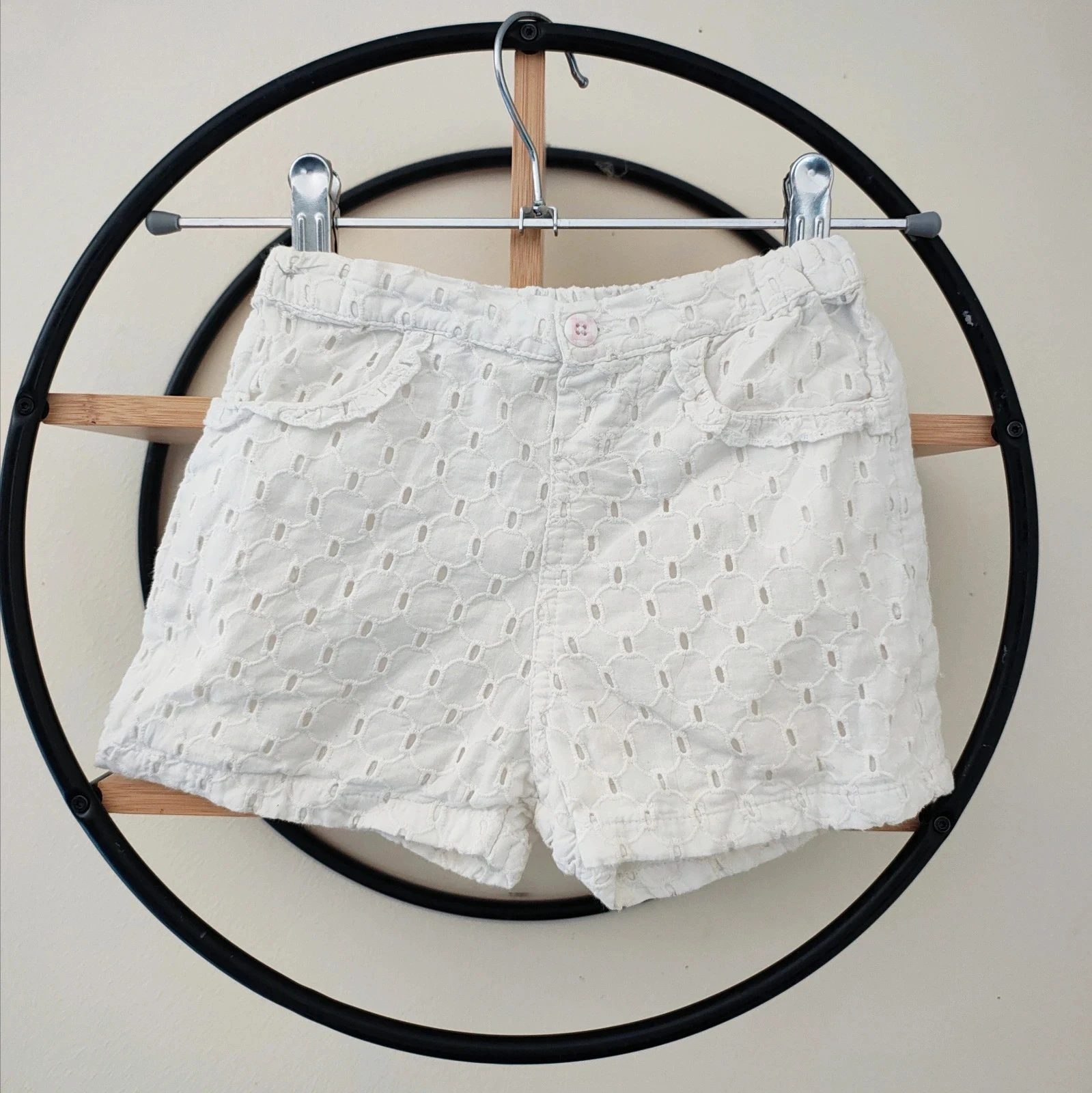 3 ans short été Étiquette coupée